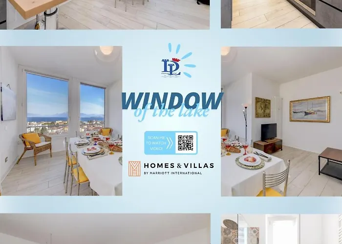 Desenzanoloft Official Partner Marriott Homes & Villas - Window Of Lake Family Apartment With Parking Spot